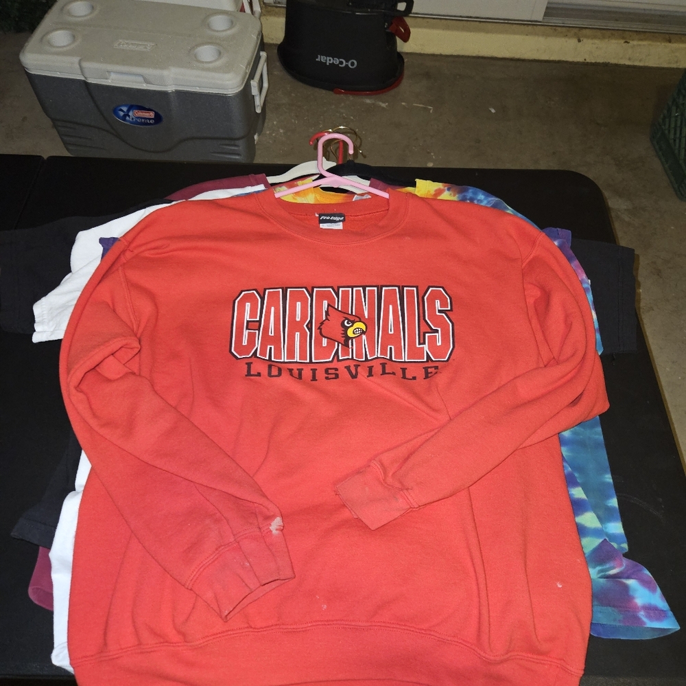 Louisville Cardinals Pro Edge Sweater